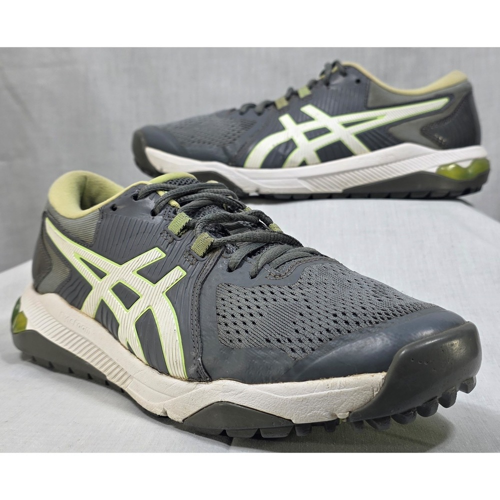 Asics Gel-Course Glide Golf‎ Shoes Grey Lime Green Women's 8